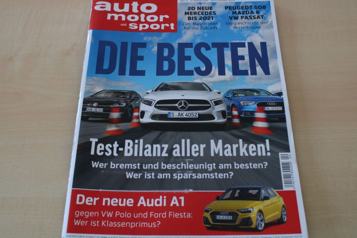 Deckblatt Auto Motor und Sport (04/2019)